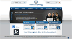 Desktop Screenshot of online-werbung.de