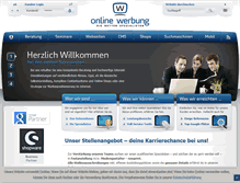 Tablet Screenshot of online-werbung.de